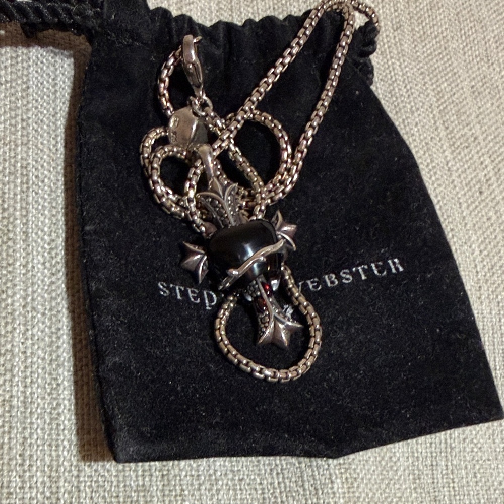 Stephen Webster Bleeding Heart Gothic Necklace